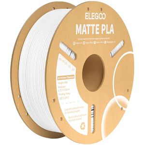 Elegoo - PLA Matte - 3D Print Filament - Wit - 1,75 mm - 1000 g