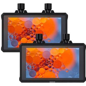 Hollyland Mars M1 - Camera Veldmonitor - 5,5 inch - 4K HDMI & SDI - Draadloze Verbinding - Bereik 150 m
