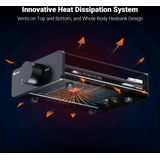 Fosi Audio V3 - Versterker - Zwart - Hoogwaardige Componenten