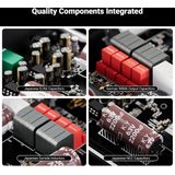 Fosi Audio V3 - Versterker - Zwart - Hoogwaardige Componenten