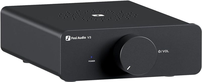 Fosi Audio V3 - Versterker - Zwart - Hoogwaardige Componenten