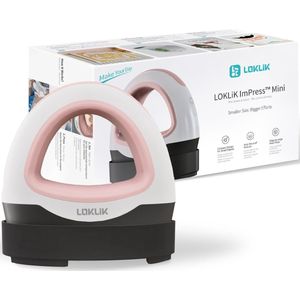 Loklik Mini Heat Press Verwarmingspers Pink