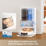 Dreame L10s Pro Ultra Heat - Robotstofzuiger met Heetwater Dweilfunctie - Objectdetectie en vermijding