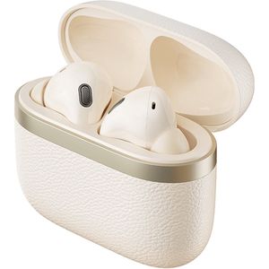 Edifier W260NC Koptelefoon - Beige - Draadloos - ANC, 32h Accuduur