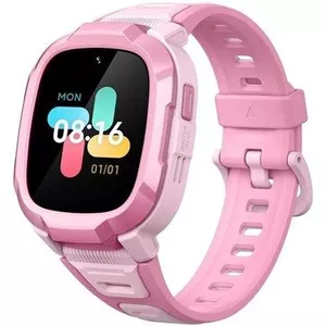 4G Smartwatch Voor Kinderen Met GPS, SOS, HD Videobellen & Stappenteller - Incl. Simkaart (Roze)