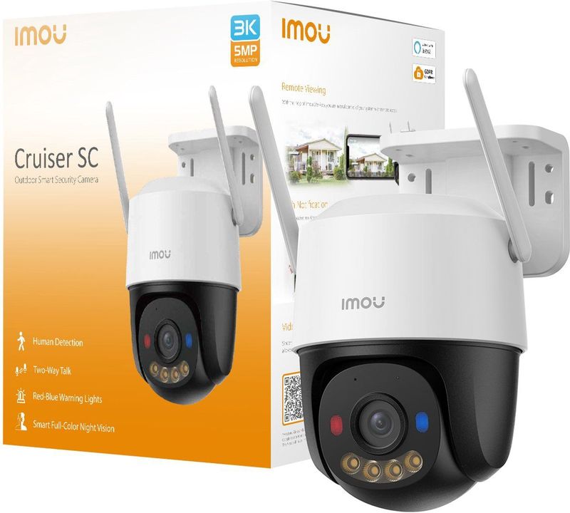 Imou Cruiser SC 3K Torentje IP-beveiligingscamera Binnen & buiten 2880 x 1620 Pixels Plafond/muur