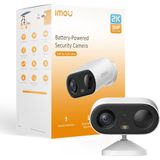 Imou - Cell Go Full Color - Beveiligingscamera - Draadloos - 2K - IP65 Weerbestendig
