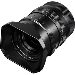 Simera 28 mm f1.4 full-frame fotografie lens voor Leica M Mount - zwart