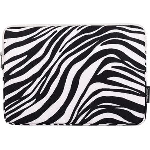 Laptophoes 12 Inch GV – Laptop Sleeve Hoes Case – Zebra