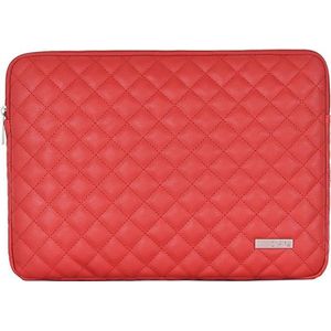 Laptophoes 14 Inch GR - Laptop Sleeve - Leer Style Rood