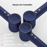 Laifen - Swift Premium Föhn - Donkerblauw/Goud - Haardroger met Ionische Technologie