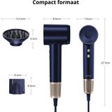 Laifen - Swift Premium Föhn - Donkerblauw/Goud - Haardroger met Ionische Technologie