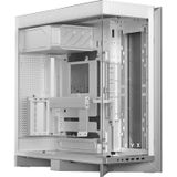 TRYX - LUCA L70 - Midi Tower Behuizing - Wit - Tempered Glass - Geanodiseerd Aluminium