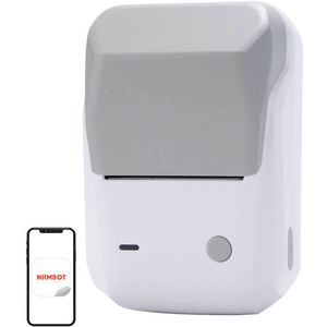 Niimbot - B1 - Mobiele Thermische Etiketteermachine - Wit - Draagbaar