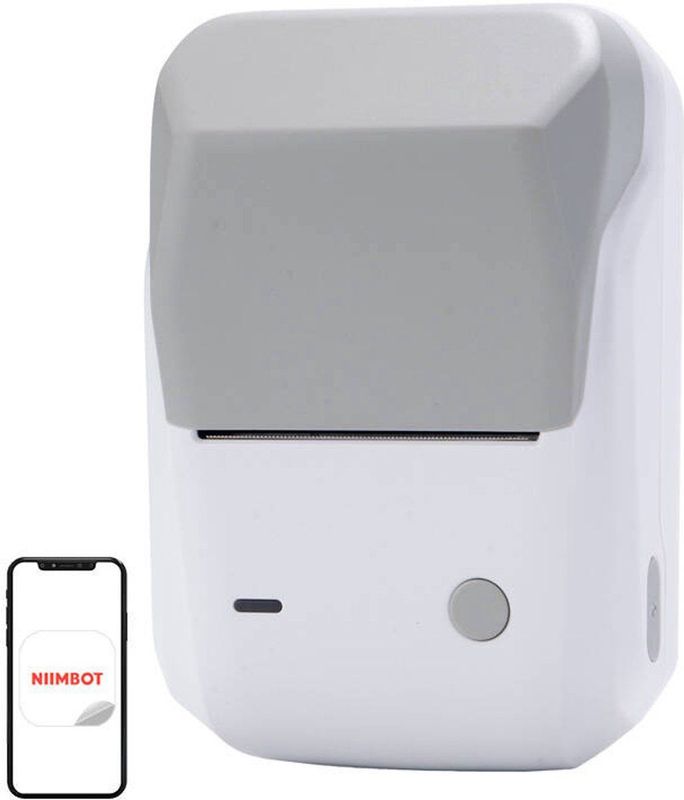 Niimbot - B1 - Mobiele Thermische Etiketteermachine - Wit - Draagbaar