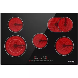 CTC-Trade Lot De 2 Cache-plaques Vitrocéramiques En Verre