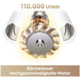 MOVA - Turbo Sèche-Cheveux - Grote Snelheid - Brushless Motor - Zwart