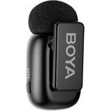 Boya MINI-12 - 2.4 GHz Ultra-Mini Draadloze microfoon 2TX-2RX, zwart