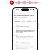 Plaud Note LLM Empowered AI Voice Recorder Silver Zilver