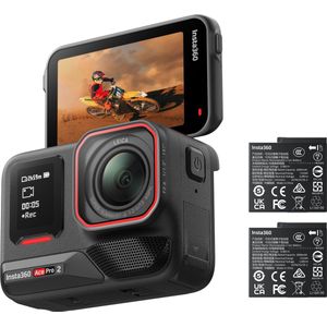 Insta360 - Ace Pro 2 - Actiecamera - Zwart - Dual Battery Bundle - 8K Video