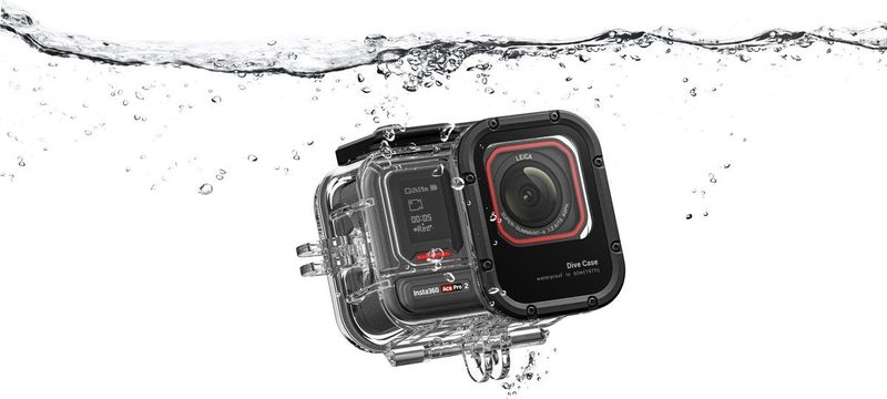 Insta360 - Ace Pro 2 Dive Combo - Duikcamera - Zwart - Duikbehuizing