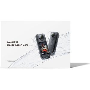 Insta360 - X5 - Videocamera - Zwart - 8K 360°