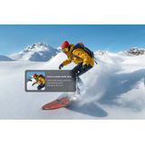 Insta360 - X4 Ski Bundle - Action Camera - Zwart - Inclusief Lens Guards en Stick