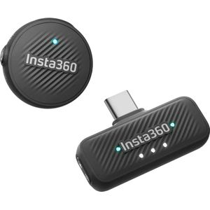 Insta360 - Mic Air - Microfoon - Zwart - Draadloos