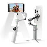 Insta360 - Flow 2 Pro - Gimbal - Wit - Maximaal 300 gram - 3-assige Stabilisatie
