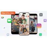 Insta360 - Flow 2 Pro - Gimbal - Wit - Maximaal 300 gram - 3-assige Stabilisatie