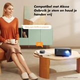 Yaber K2S PRO - Beamer - Zwart - Inclusief Sub Woofer - 1000 ANSI Lumens