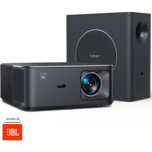 Yaber K2S PRO - Beamer - Zwart - Inclusief Sub Woofer - 1000 ANSI Lumens