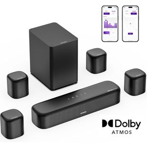 ULTIMEA - Aura A60 - 7.1 Soundbar - Home Cinema Systeem - Dolby Atmos