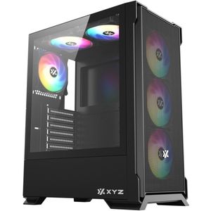 XYZ - Airone 300-X Mesh - PC-behuizing - Zwart - Materiaal: Staal