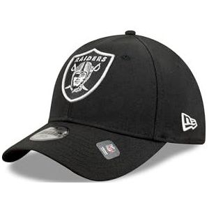 New Era 9Forty NFL Oakland Raiders baseballpet, zwart