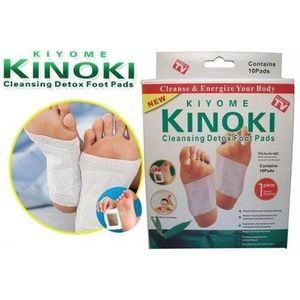 5 x 10 Kinoki Cleansing - SUPER BULK - 100 stuks Detox foot pads - 50 dagen ontgiften