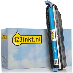 123inkt huismerk vervangt HP 645A (C9731A) toner cyaan