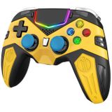 Ipega draadloos Gaming Controller PG-P4019A touchpad PS4 (geel)
