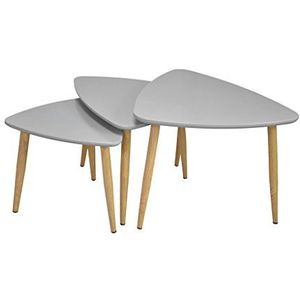 Zons tafel, grijs, 60x58xH43.5cm