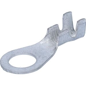 Pak met 10 klauwkabelschoen ringvorm KKS6-M8-12 klauwen 4-6mm² M8 vertind messing