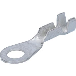 100 stuks klauwkabelschoenen, ringvorm KKS1,5-M4-12 klauwen 0,5-1,5 mm², M4, vertind messing