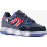 Breezy Rollers Kinder Sneakers met Wieltjes - Blauw LED - Schoenen met wieltjes - Rolschoenen