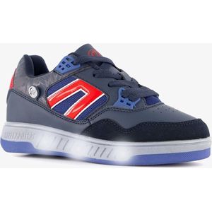 Breezy Rollers - Kinder Sneakers - Blauw - Schoenen met Wieltjes - LED