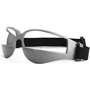 SKLZ Trainingsapparaat Court Vision Basketball Dribble trainingsbril, sportbril, grijs/zwart, eenheidsmaat