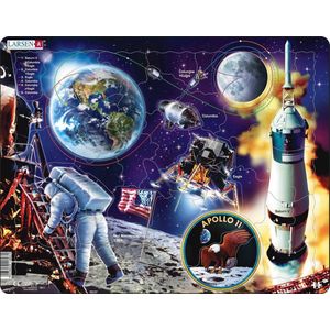 Selecta - Larsen Legpuzzel - Reis Naar De Maan - 50 Stukjes