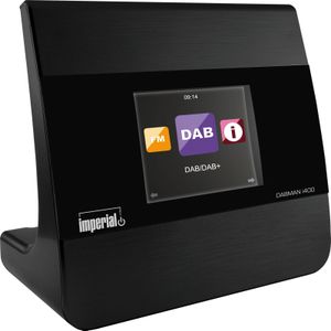 Imperial - DABMAN i400 - Radio - Zwart - Internet Radio DAB+ FM Bluetooth WiFi