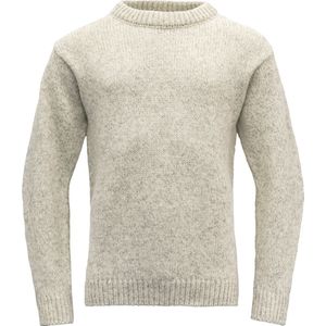 Devold Nansen Sweater Crew Neck Trui Heren Grey Melange