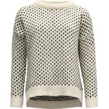 Devold - Nordsjø Split Seam Pullover - Dames - Groen - Merinowol