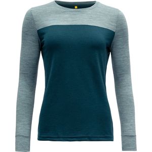 Devold Womens Norang Shirt Merinolongsleeve (Dames |blauw)
