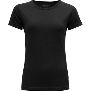Devold Of Norway - Breeze Merino 150 T-shirt - Korte Mouwen - Zwart - Wol